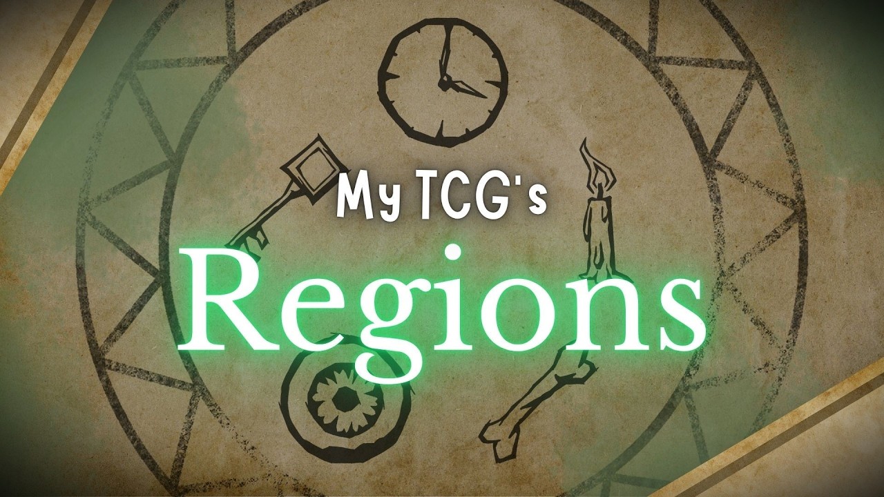 Explaining the 5 regions of my own trading card game! | Sanity's End HTCG