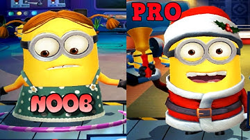 Minion Rush NOOB vs PRO Gameplay