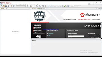 How to create Project in MPLAB X IDE v5.35 in C programming (LED blinking PIC microcontroller in C)
