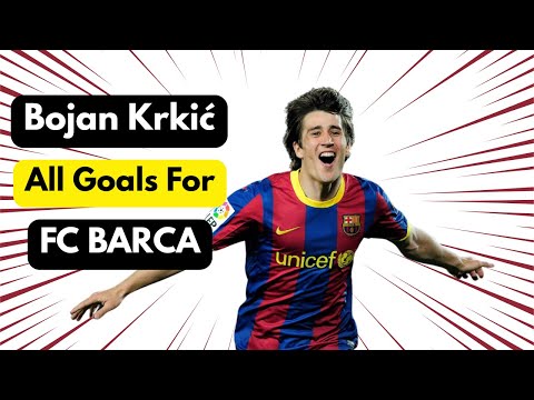 All Bojan Krkić Goals for FC Barcelona | La Masia’s Young Star