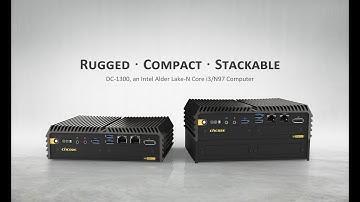 CINCOZE | DC-1300 | Rugged, Compact, and Stackable