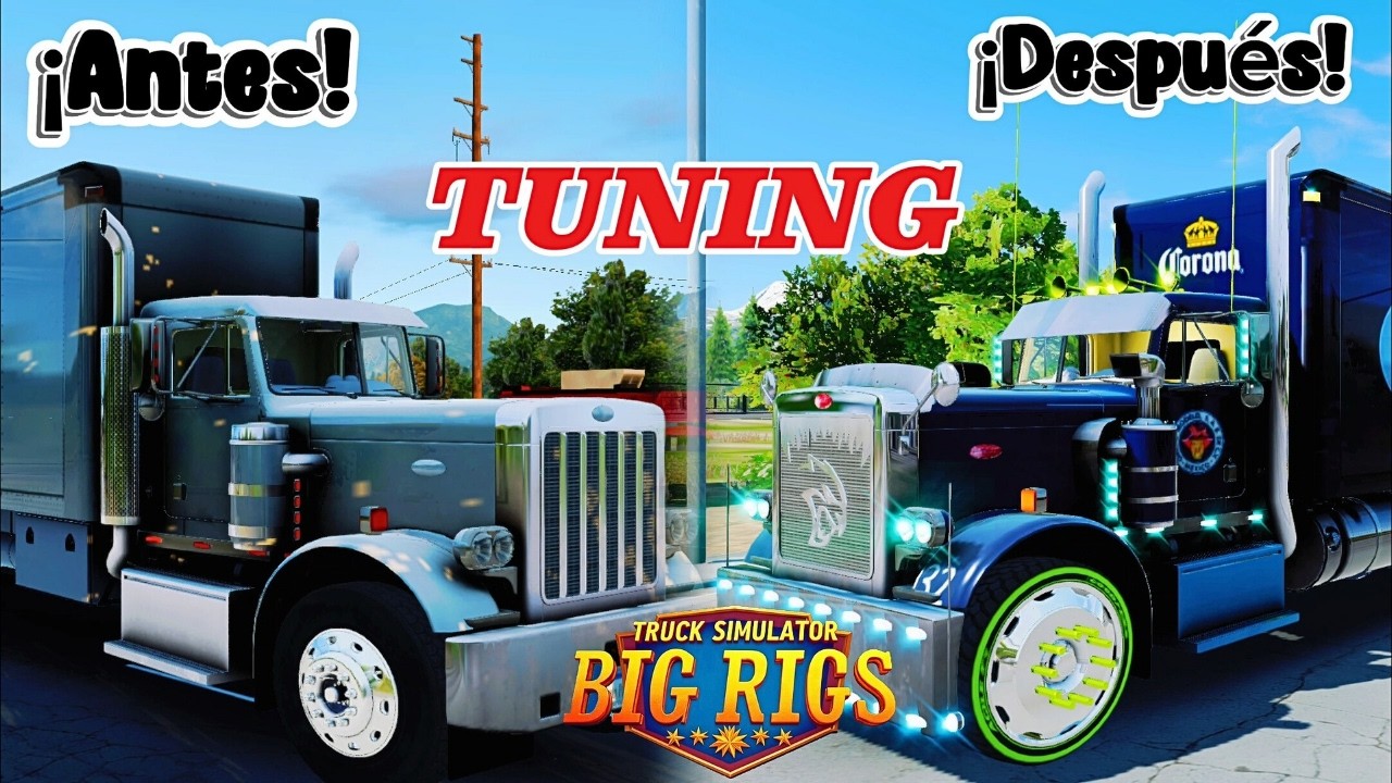 ¡TUNEANDO! Mi PRIMER CAMIÓN en Truck Simulator Big Rigs | ¡Quedó brutal!  2025 ✔️