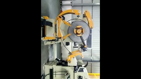 APM press machine+ Uncoiler straightener feeder machine 3 in 1