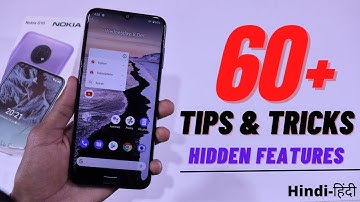 Nokia G10 Tips And Tricks - Top 60++ Hidden Features | Hindi-हिंदी