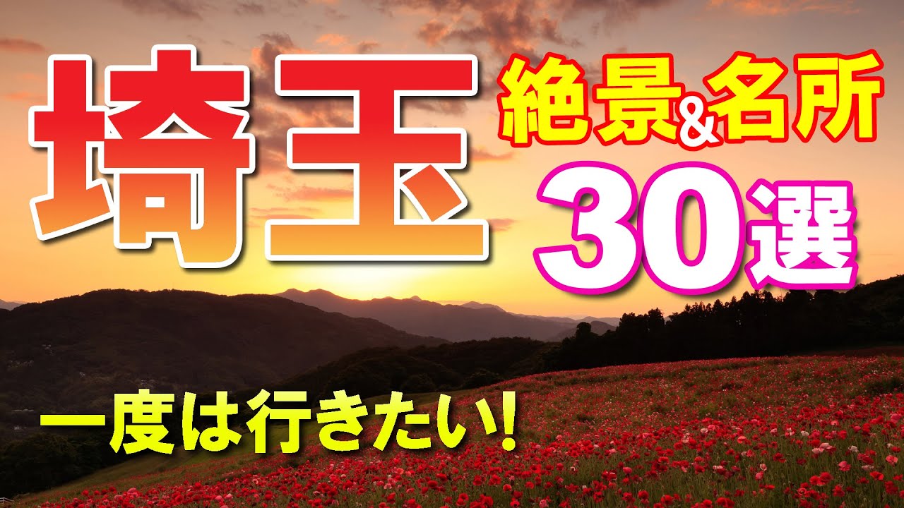 埼玉県の絶景＆名所30選【一度は行きたい！】SAITAMA JAPAN