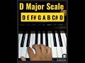 How to Play D Major Chord &amp; Scale | Keyboard Lesson | Tone Crafts #keyboard