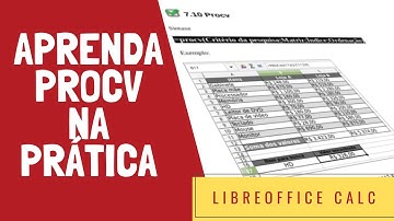 Aula da função PROCV no LibreOffice Calc