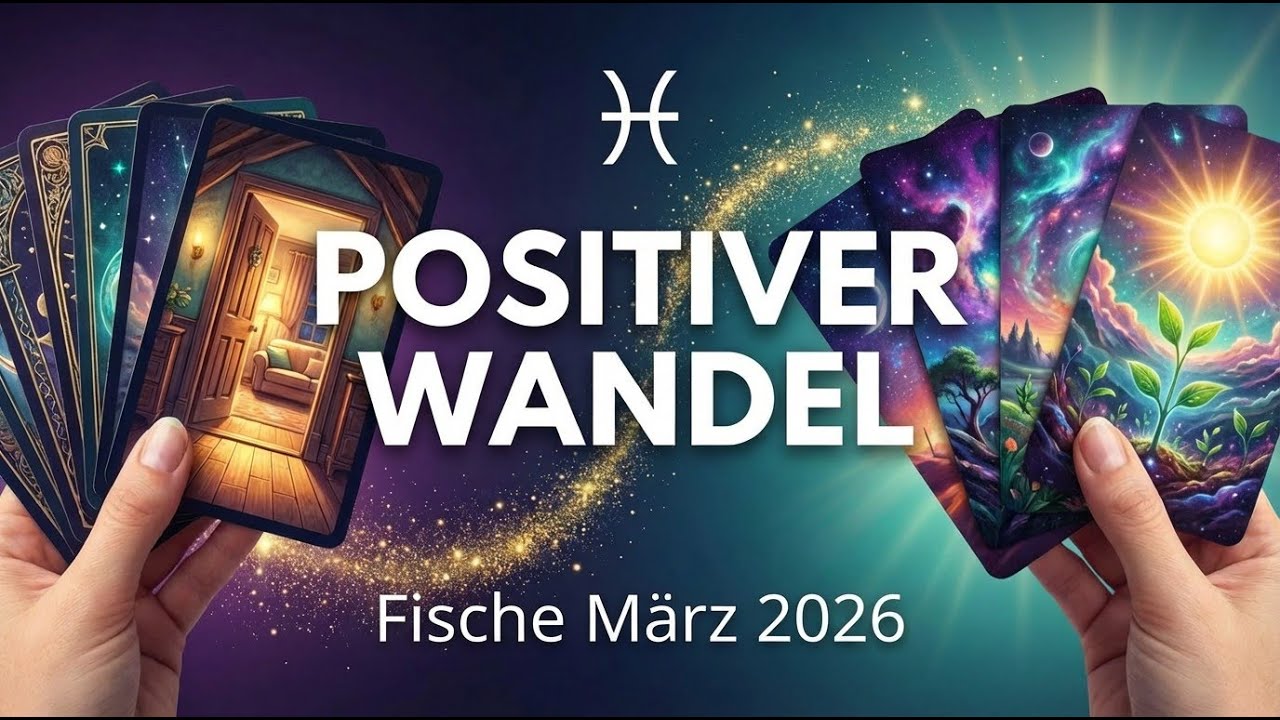 #Fische ♓️ März 2026 | Du wirst aus deiner Komfortzone gelockt. Ein positiver Wandel steht an. 