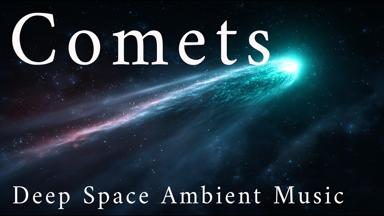 Comets of the Universe 🌠 Ambient Space Music |  Cosmic Journey Through  Space Comets of the Universe