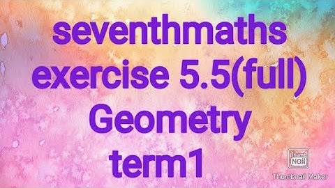 seventhmaths |term1| exercise5.5|Geometry #samacheer #theensuvaikanakku