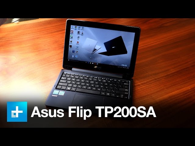 ASUS Flip TP200sa Laptop - Hands On Review - YouTube