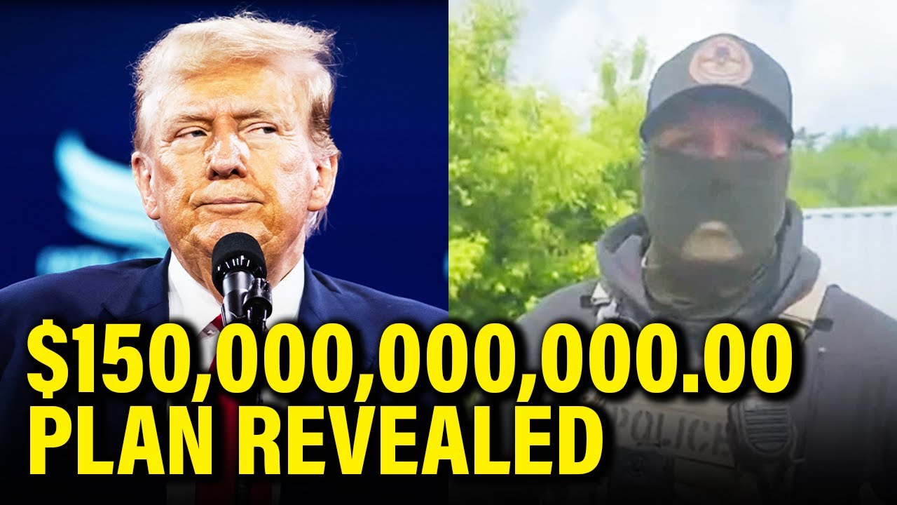 Trump's MASKED FORCE PLAN is OUTED in Black and White