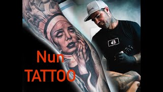 Evil Nun Tattoo