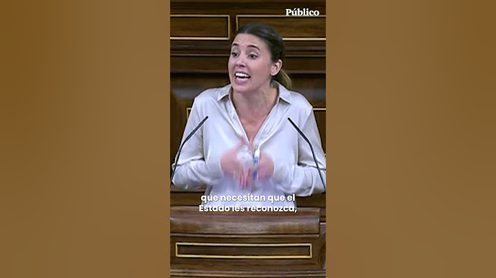 Irene Montero reivindica el uso del "todes" frente a la burla de Arrimadas