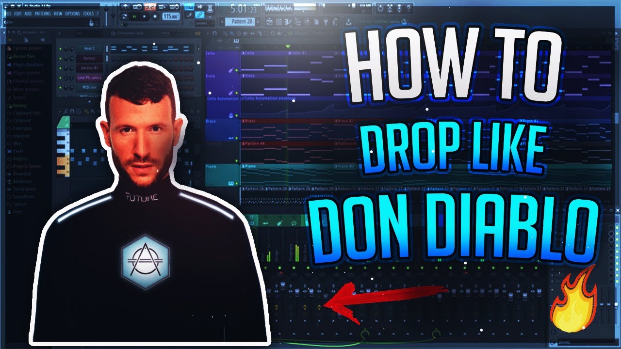 How To Don Diablo Style Future House Drop - FL Studio 20 Tutorial ...