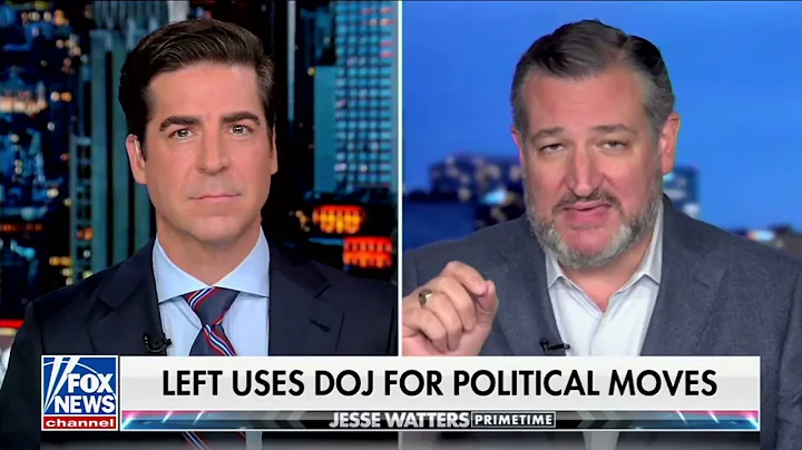 Cruz Calls For Oversight On The DOJ & FBI & The Radical Democrat Agenda On Jesse Watters Primetime