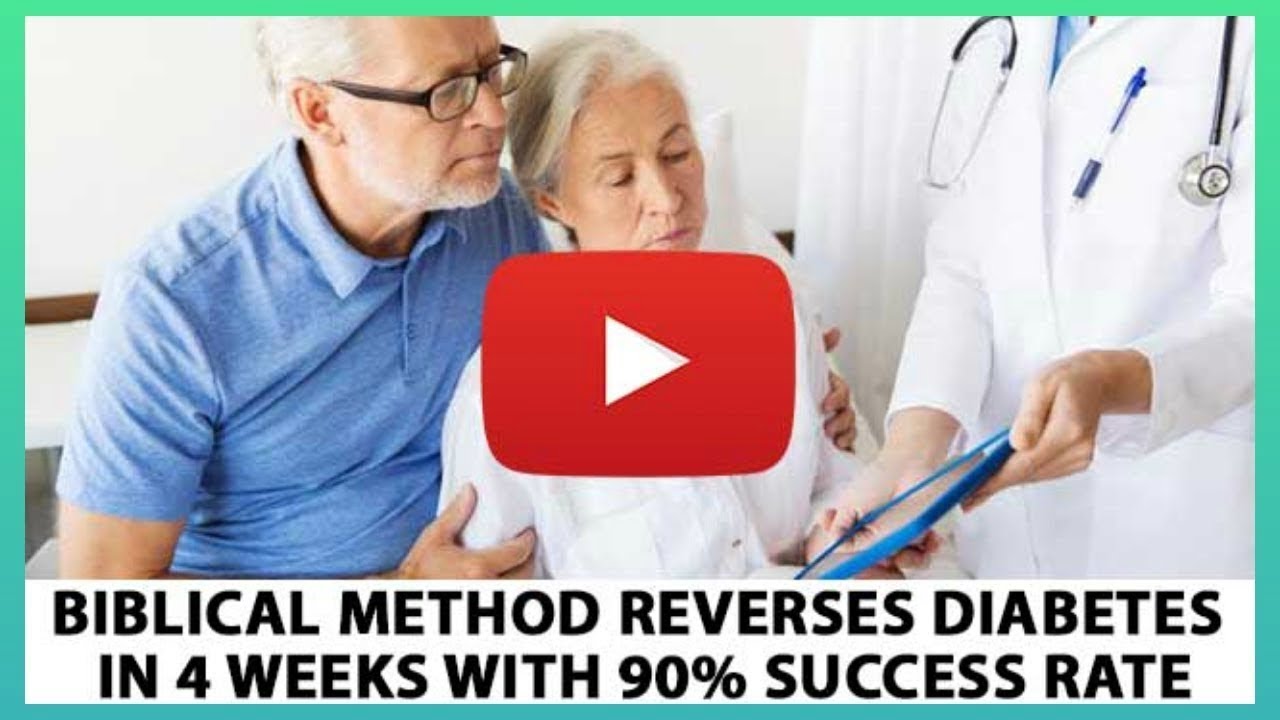 Diabetic Revelation - Biblical Method to Reverse Diabetes - YouTube