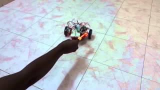Touch me not and follow me robot using l293d @mageshjayakumar1653