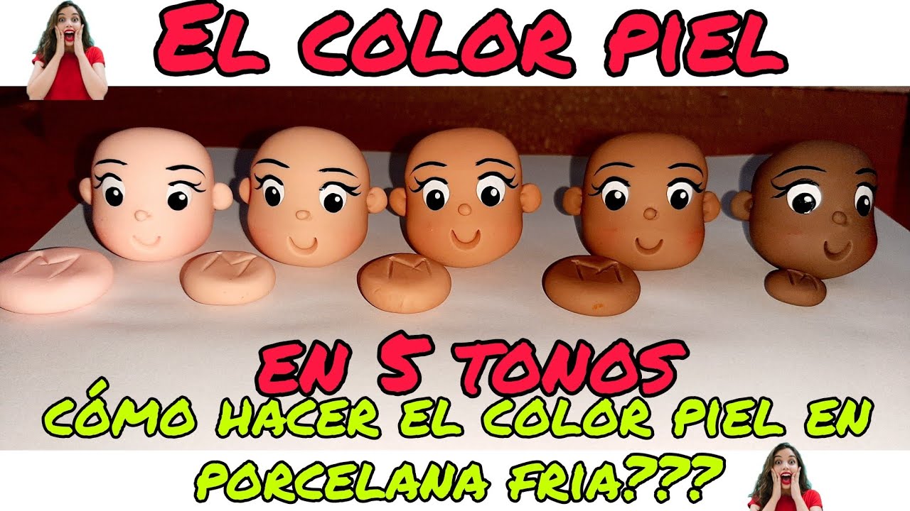 Como hago mi porcelana fria y como la tiño de colores-Diy manualidades 