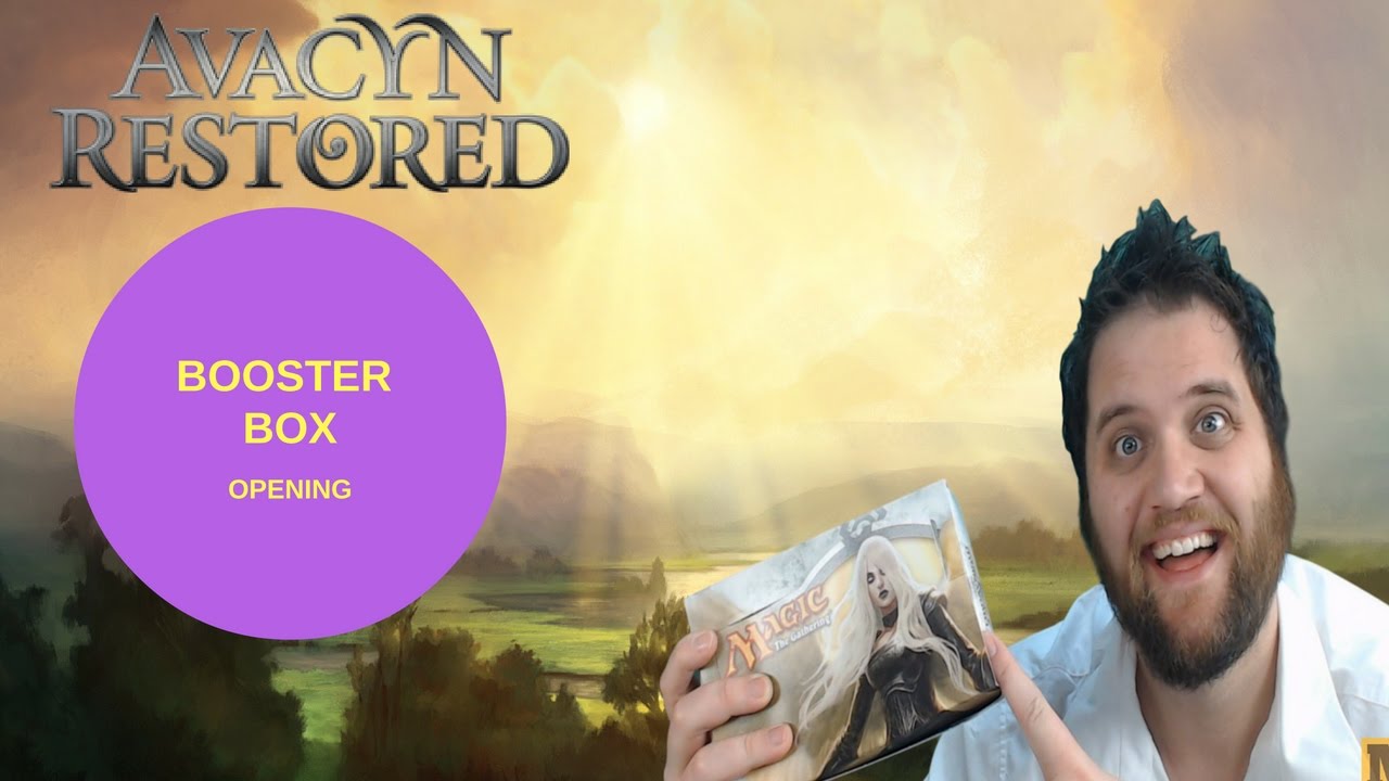 avacyn restored booster box opening Avacyn Restored Booster Pack
