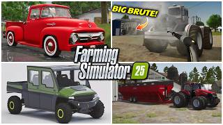 Farm Sim News - Big Brute Is Back! F100, Ohio Map, &amp; LOTS More! | Farming Simulator 25