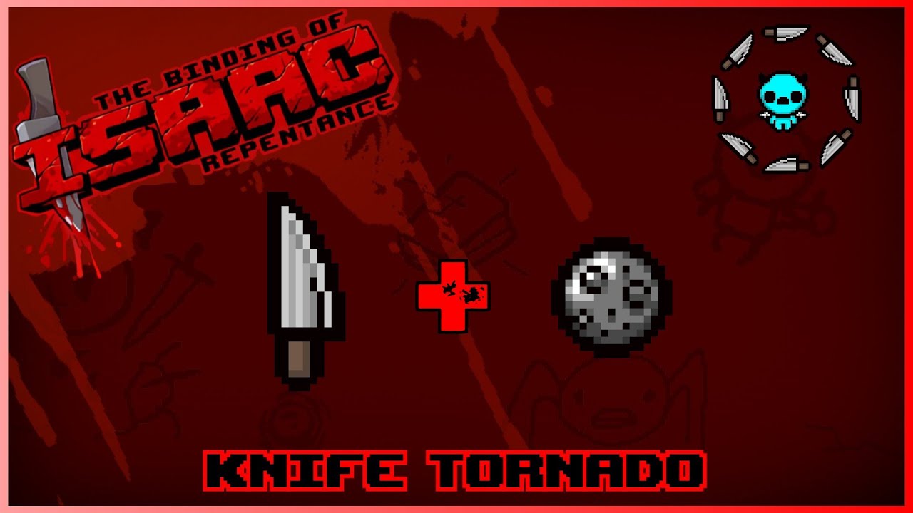 The Binding of Isaac Repentance Synergy Showcase Knife Tornado (Mom