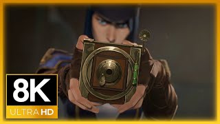 Arcane: Season 1 | Caitlyn Investigation Scene (8K) (Remastered)