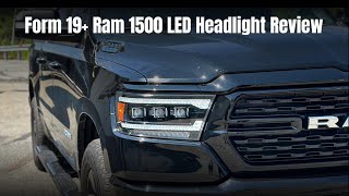 Form Lighting 19+ Ram 1500 Sequential LED Headlights - Review