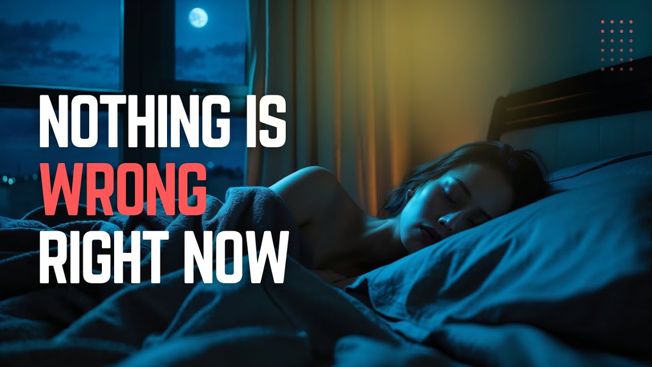 Nothing Is Wrong Right Now | Deep Voice Pop Rock (Lyrics Visualizer}