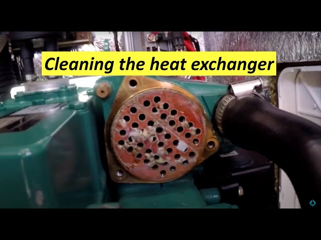 Sailboat Engine Maintenance. Part 1 Cleaning the Heat Exchanger. - YouTube