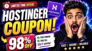 Details Hostinger Coupon Code 2026 😮 JAW DROPPING ✅ | Hostinger Discount Code| Hostinger Promo Code LATEST 🔥 Update