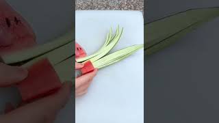 Unbelievable Watermelon Cutting Technique Creative Cooking Folk Crafts