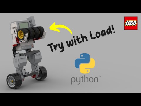 Self-Balancing LEGO Robot: Coded in Python!