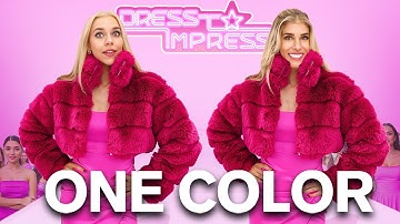 Dress to Impress In ONE COLOR