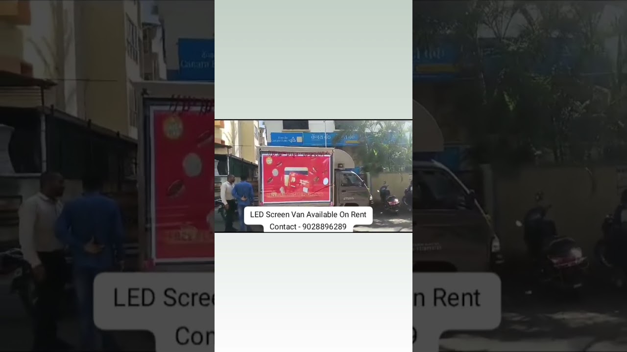 LED Screen Van available on rent Contact - 9028896289