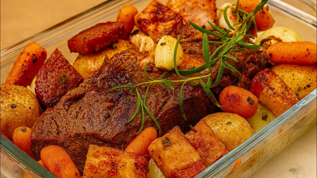 Easy Homemade Roast Beef | Pear & Cheese for Christmas