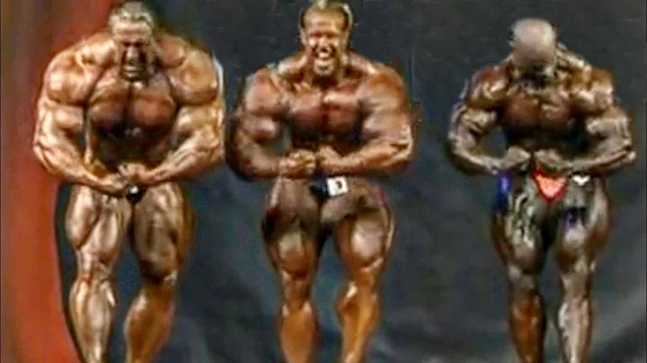 When Markus Ruhl Was Standing Next To Ronnie Coleman and Jay Cutler Making Them Look Small