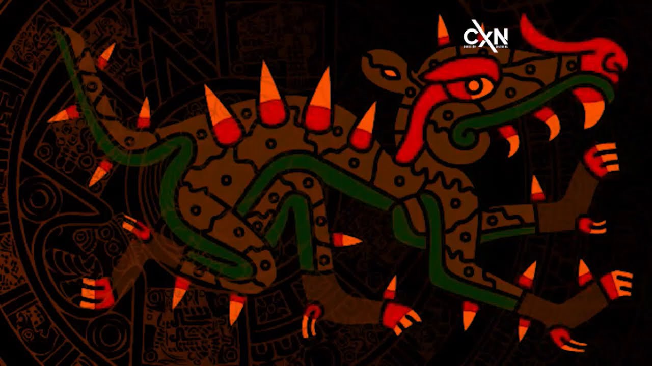 Cipactli, la creación del mundo de los cosmogonía mexica; MicroCuento ...