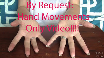ASMR * Theme: Hand Movements Only * Tapping & Scratching * No Talking * ASMRVilla