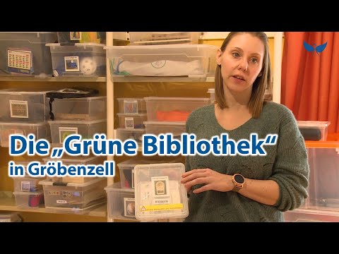 Die Gemeindebücherei in Gröbenzell bei München