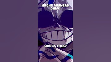 Wrong Answers Only! WHO is THIS? #undertale #sans #strongerthanyou #sansundertale #lastbreath #ccart