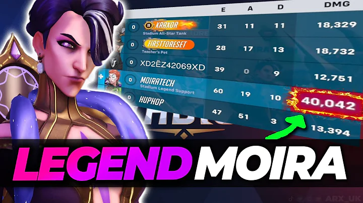 Moira Drops 40% Team Damage with this build | Overwatch 2 Stadium