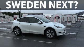 Tesla Model Y RWD with BYD Blade battery 1000 km challenge