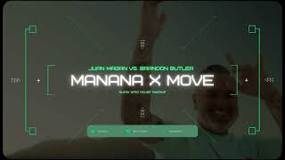 Juan Magan vs. Brandon Butler - Mañana vs. Move (Numia 'Afro House' Mashup) | Remix | Visualizer