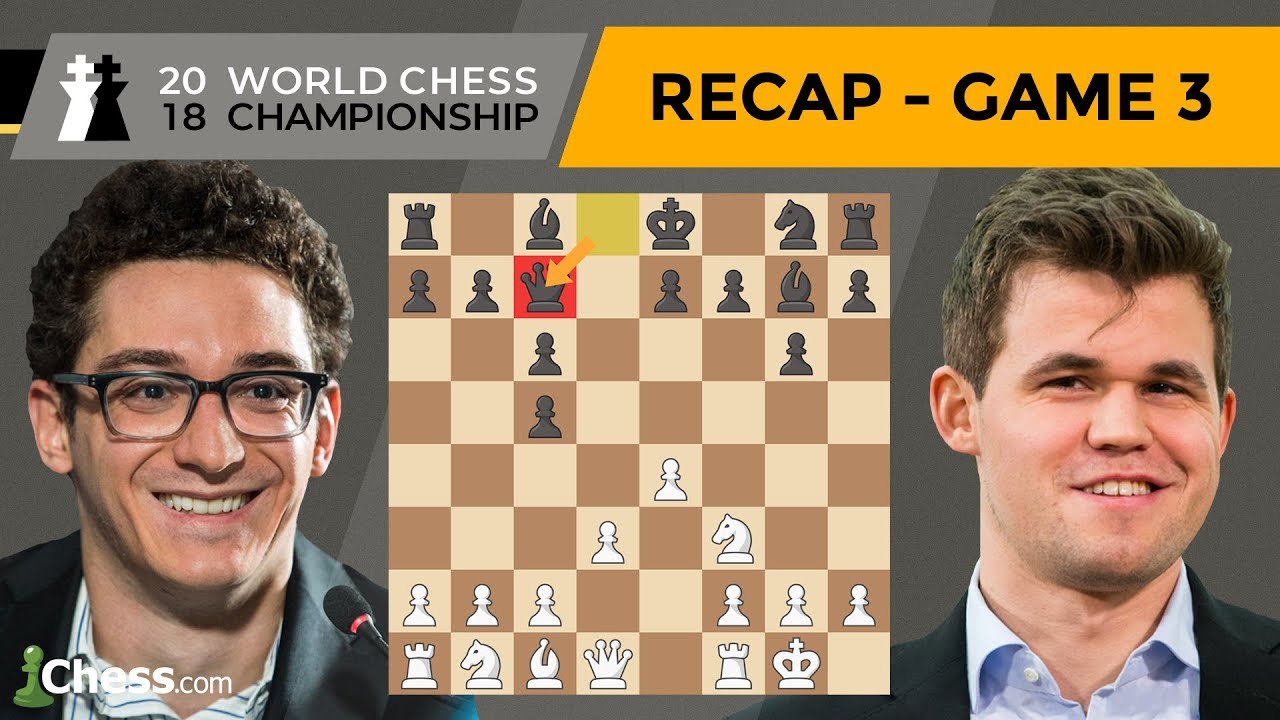 FIDE World Chess Championship Game 3: Magnus Bulletproof With Black - Chess .com