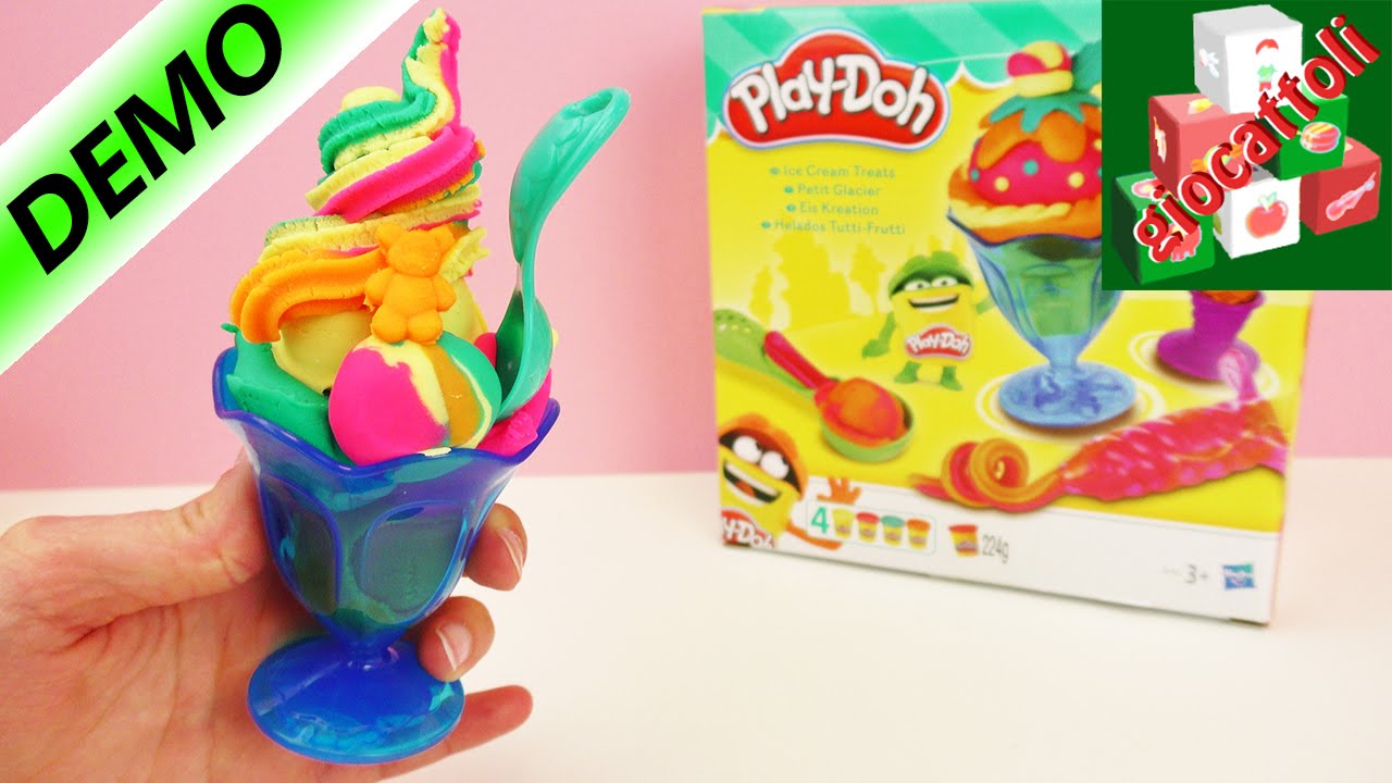 Play Doh gelati per bambini dai 3 anni in su Play Doh gelati per bambini dai 3 anni in su