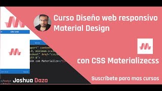 Parte2  Maquetando sitio web con Materialize css