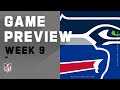 Seattle Seahawks vs. Buffalo Bills | NFL Week 9 Game Preview