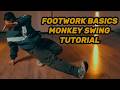 Monkey Swing в брейкдансе: базовое footwork для начинающих | Breakdance Tutorial