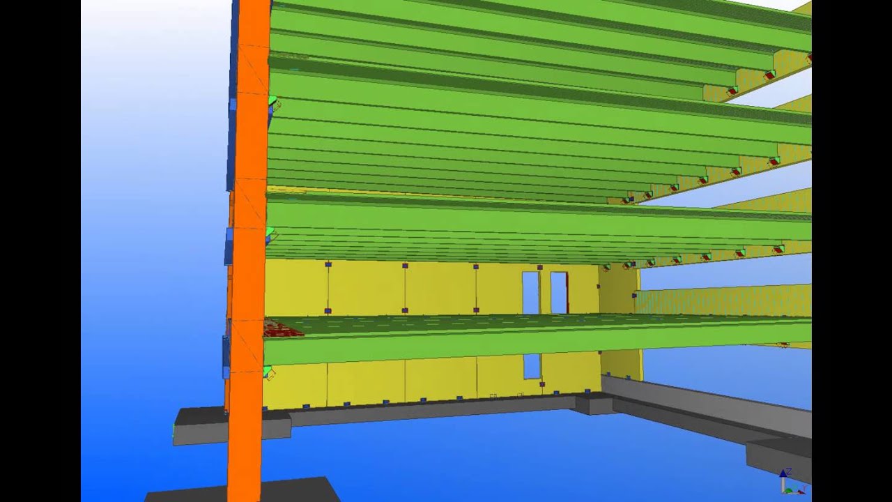 Precast Parking Deck Build Out Using Tekla Structures (BIM) By DeVita